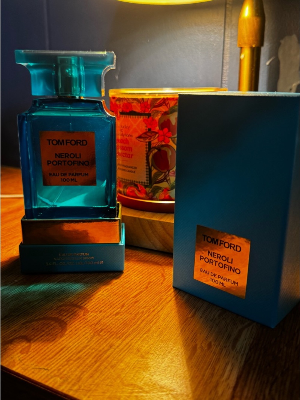 Tom Ford Neroli Portofino Eau de Parfum - Turquoise Bottle & Box